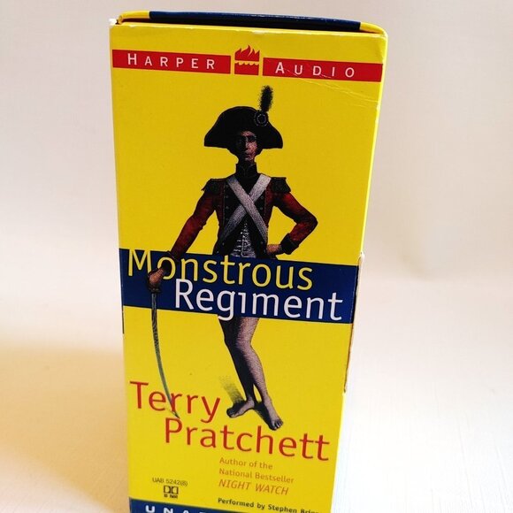 Terry Pratchett Monstrous Regiment Audio Book on Cassette 8 Cassettes - Picture 3 of 6